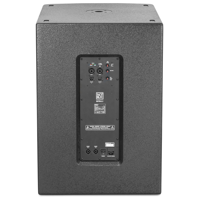 Kit 2.1 Subwoofer 18''/46cm + 2 Sateliti 4''/10cm 1200w Rms