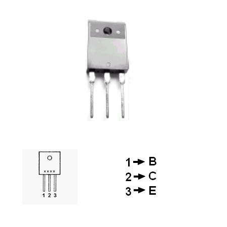 Tranzistor NPN comutare 12A 45W izolat BU2525AF