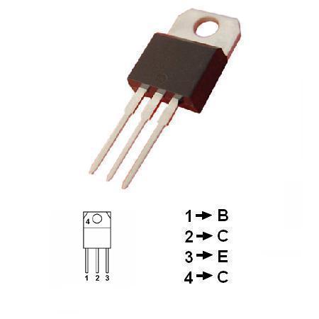 Tranzistor NPN medie putere 800 V 8 A 45 W BU4508AX