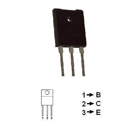 Tranzistor NPN comutație izolat 8A 60W BUH517