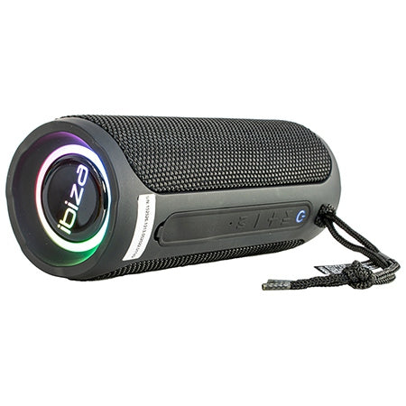 Boxă Bluetooth portabilă cu lumini LED și TWS, 20 W Ibiza Light BULLET20