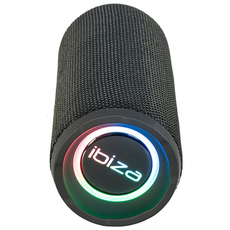 Boxă Bluetooth portabilă cu lumini LED și TWS, 20 W Ibiza Light BULLET20