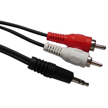 Cablu Jack 3.5 Stereo/2rca Gold 5m