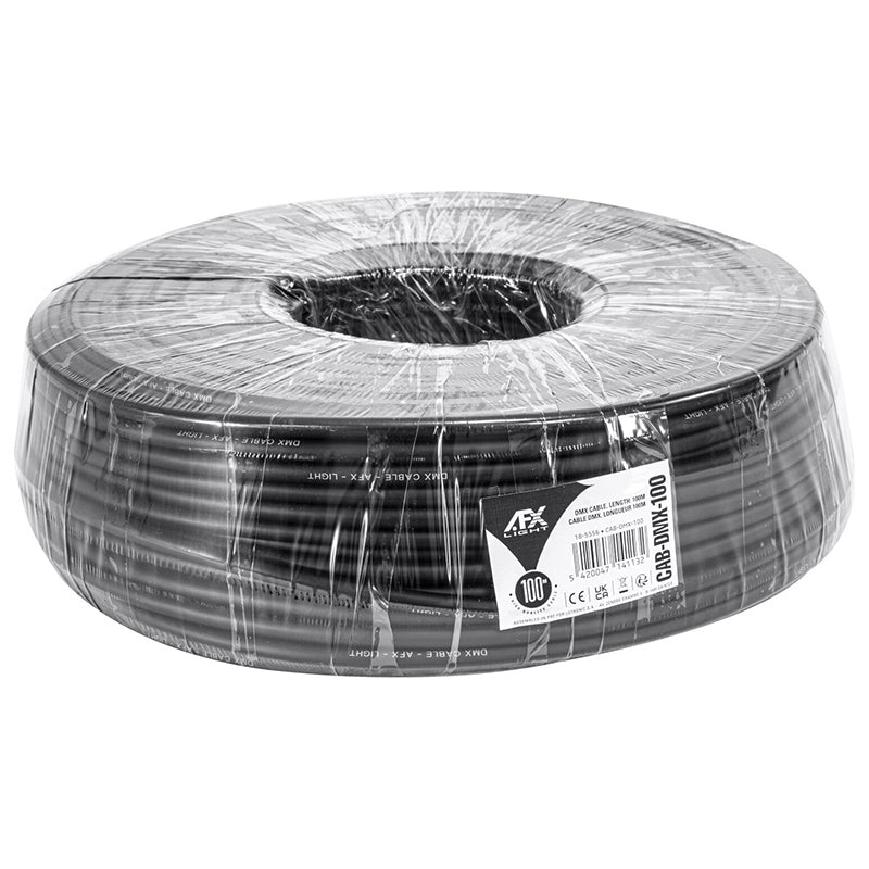 Cablu DMX 100 m pentru scenă AFX CAB-DMX-100