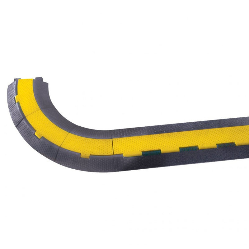 Rampă cabluri unghi 30° 32 × 35 × 30 cm, rezistentă, vizibilă, AFX CABLE-RAMP30