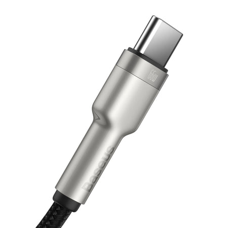 Cablu USB-A la USB-C Cafule de 1 m din nailon împletit Baseus CAKF000101