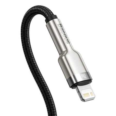 Cablu USB-C la Lightning cu încărcare rapidă PD 20 W și lungime 0,25 m Baseus CATLJK-01