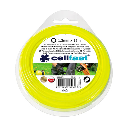 Fir motocoasă Cellfast rotund 15 m