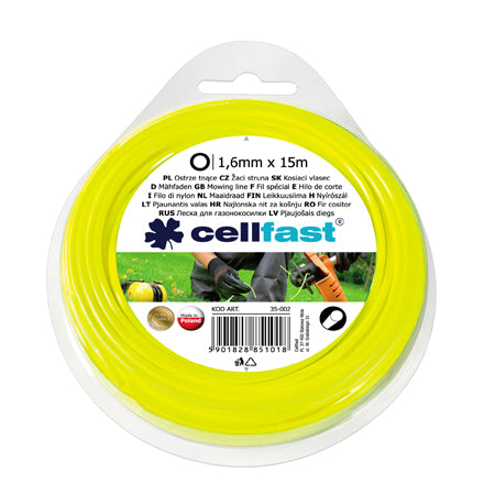 Fir motocoasă Cellfast rotund 15 m