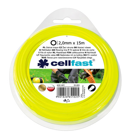 Fir motocoasă Cellfast rotund 15 m