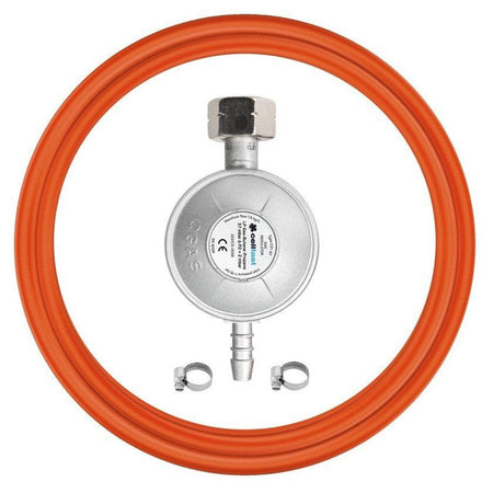 Set reductor gaz cu furtun 2 m și coliere CELLFAST CF52505