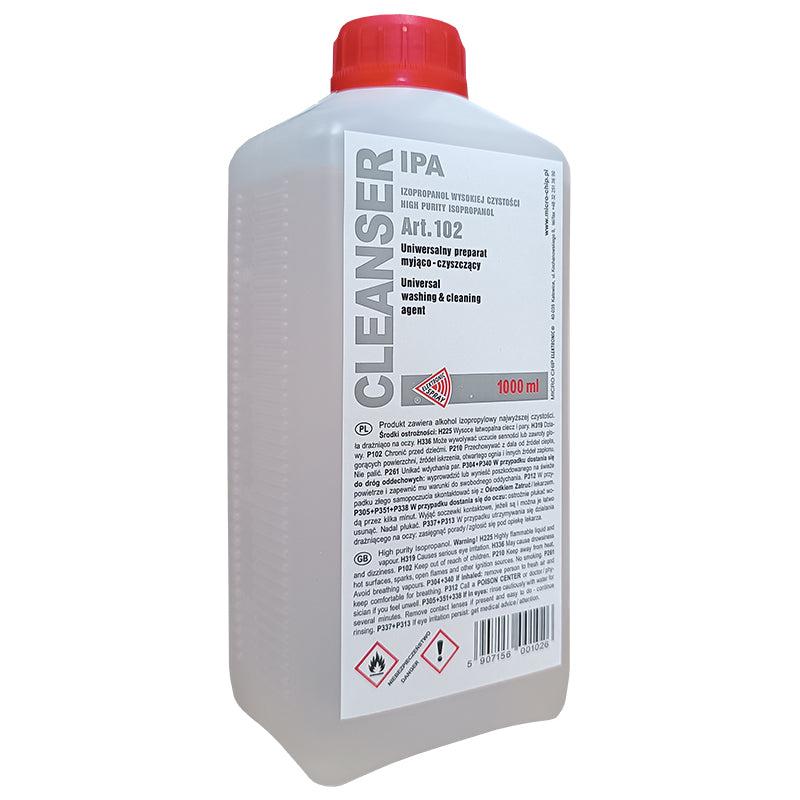 Alcool izopropilic de înaltă puritate 1 l CHE1492