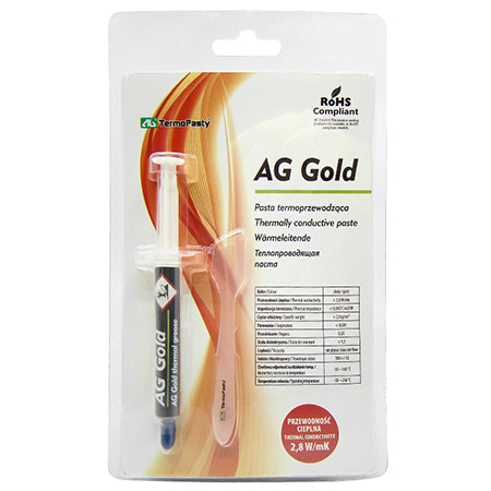 Pastă termoconductoare gold 3 g cu conductivitate ridicată CHE1590