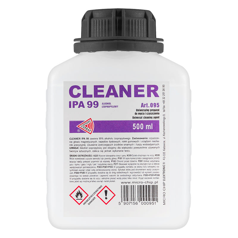 Soluție de curățare cu alcool izopropilic 500 ml Microchip CHE1661