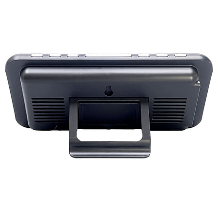 Ceas deșteptător radio FM retro, design vintage, negru, Roadstar CLR-2615