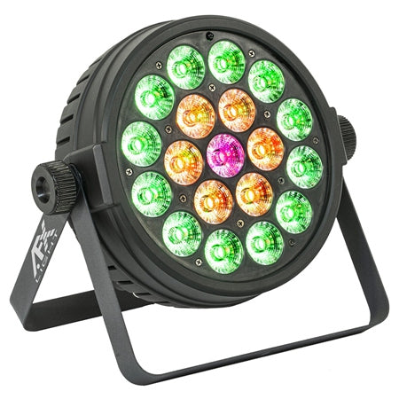 PAR RGBW 19x10W cu control DMX și telecomandă AFX CLUB-MIX3