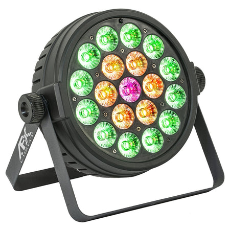 PAR RGBW 19x10W cu control DMX și telecomandă AFX CLUB-MIX3