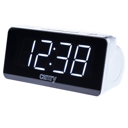 Ceas alarmă radio AM/FM, display LED, 2 alarme, snooze CR1156