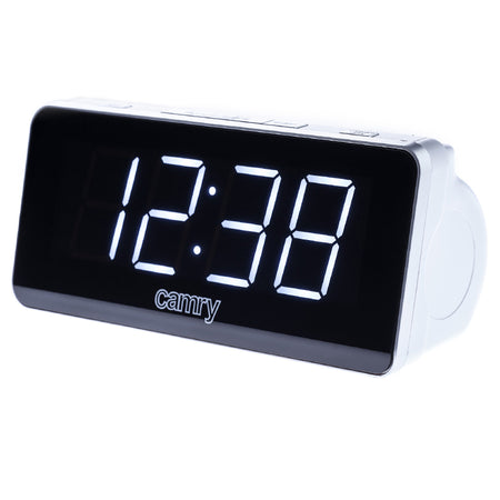 Ceas alarmă radio AM/FM, display LED, 2 alarme, snooze CR1156