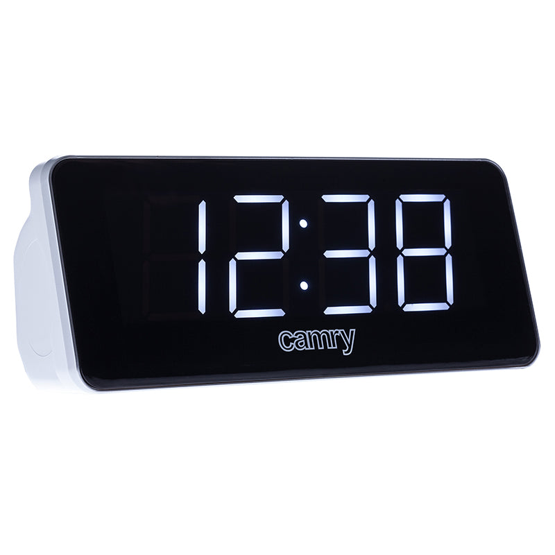 Ceas alarmă radio AM/FM, display LED, 2 alarme, snooze CR1156