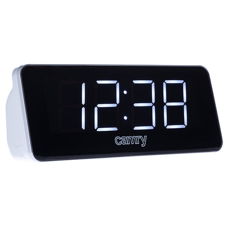 Ceas alarmă radio AM/FM, display LED, 2 alarme, snooze CR1156