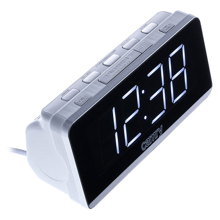 Ceas alarmă radio AM/FM, display LED, 2 alarme, snooze CR1156