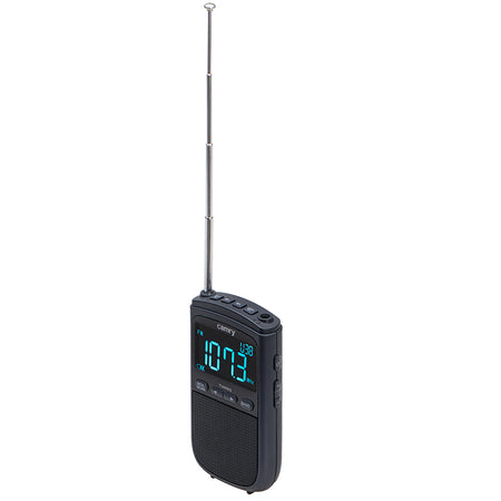 Mini radio portabil cu ceas LCD, FM AM, USB-C Camry CR1905