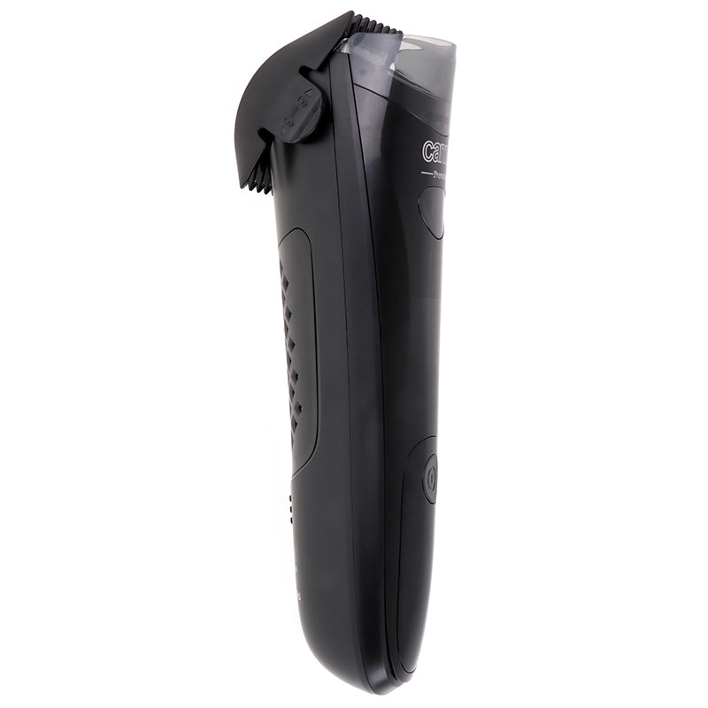 Trimmer pentru barbă cu aspirare, ecran LCD, 2 atașamente, Camry CR2833