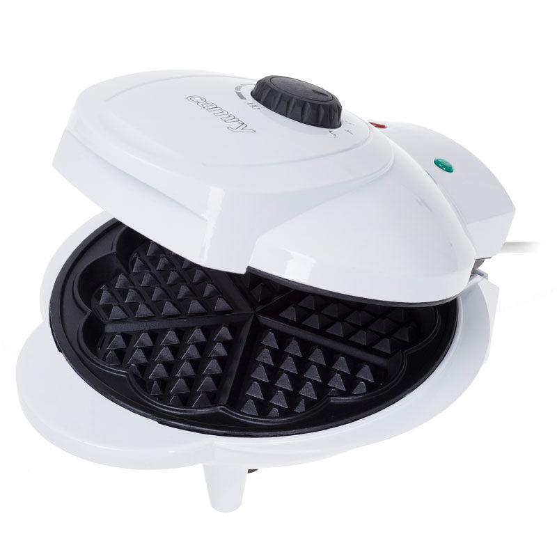 Aparat wafe 1000 W cu suprafață ceramică, antiaderent, termostat Camry CR3022
