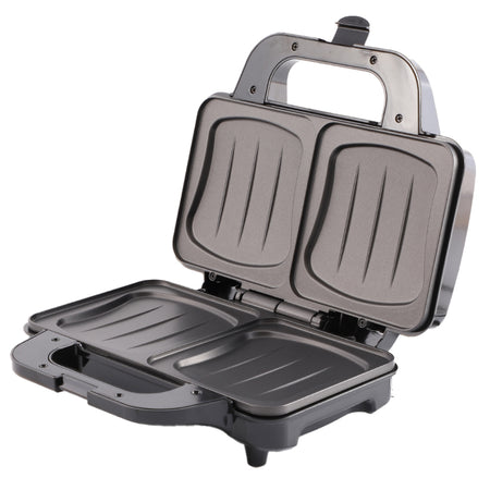 Sandwich maker XL 1300 W, antiaderent, plăci mari, inox Camry CR3054