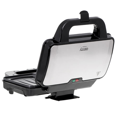 Sandwich maker XL 1300 W, antiaderent, plăci mari, inox Camry CR3054