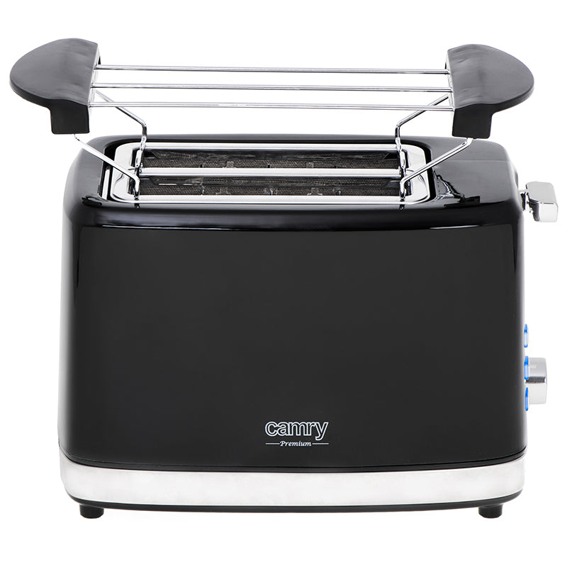 Toaster cu 6 niveluri rumenire, funcție reîncălzire, 900 W, Camry CR3218