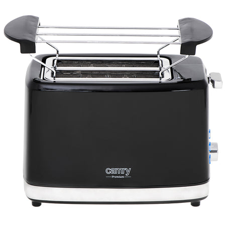 Toaster cu 6 niveluri rumenire, funcție reîncălzire, 900 W, Camry CR3218