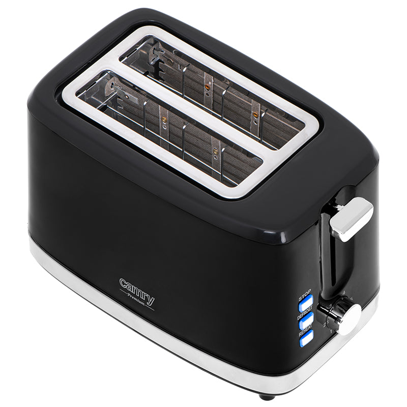 Toaster cu 6 niveluri rumenire, funcție reîncălzire, 900 W, Camry CR3218