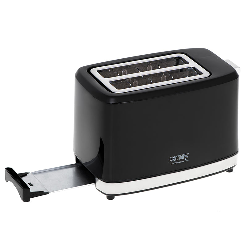 Toaster cu 6 niveluri rumenire, funcție reîncălzire, 900 W, Camry CR3218