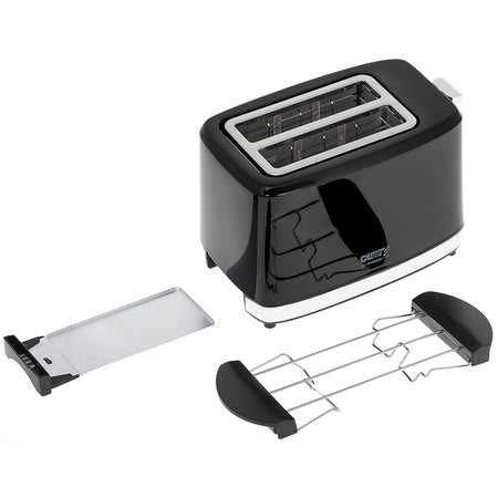 Toaster cu 6 niveluri rumenire, funcție reîncălzire, 900 W, Camry CR3218