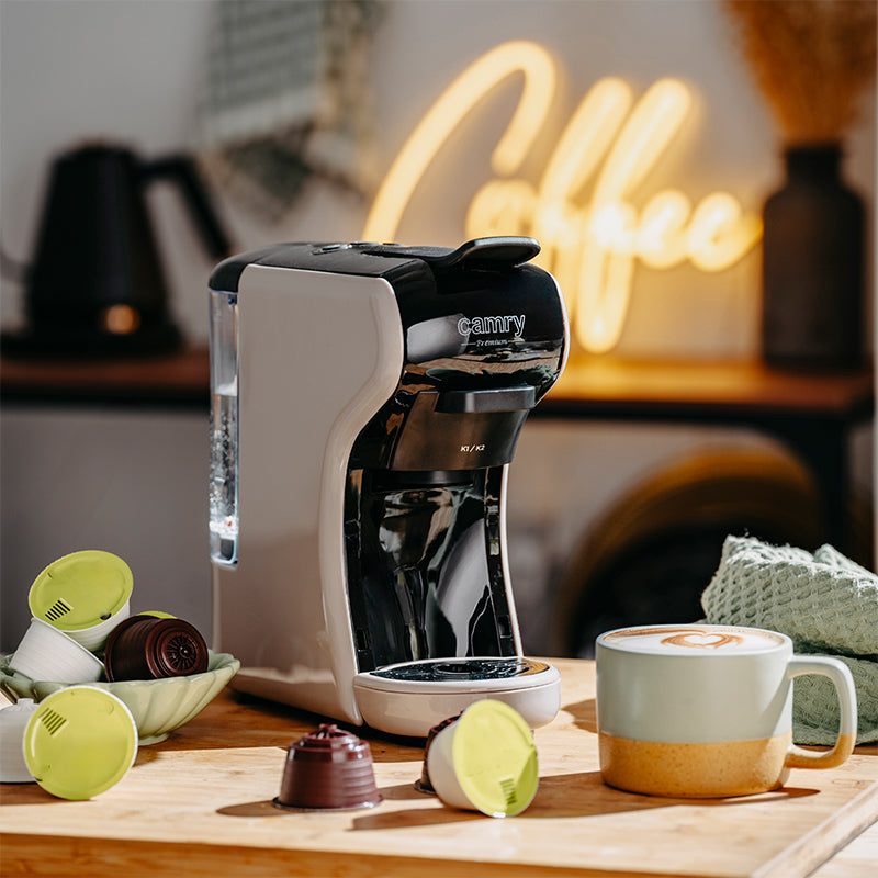 Espressor capsule 19 bar multi-capsule cu pompa profesională Camry CR 4414
