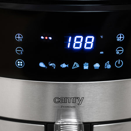 Friteuză air fryer 5L, 9 programe, display LED, fără ulei Camry CR6311