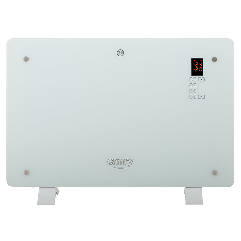 Convector sticlă cu telecomandă, panou touch, 1500 W, Camry CR7721