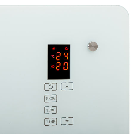 Convector sticlă cu telecomandă, panou touch, 1500 W, Camry CR7721