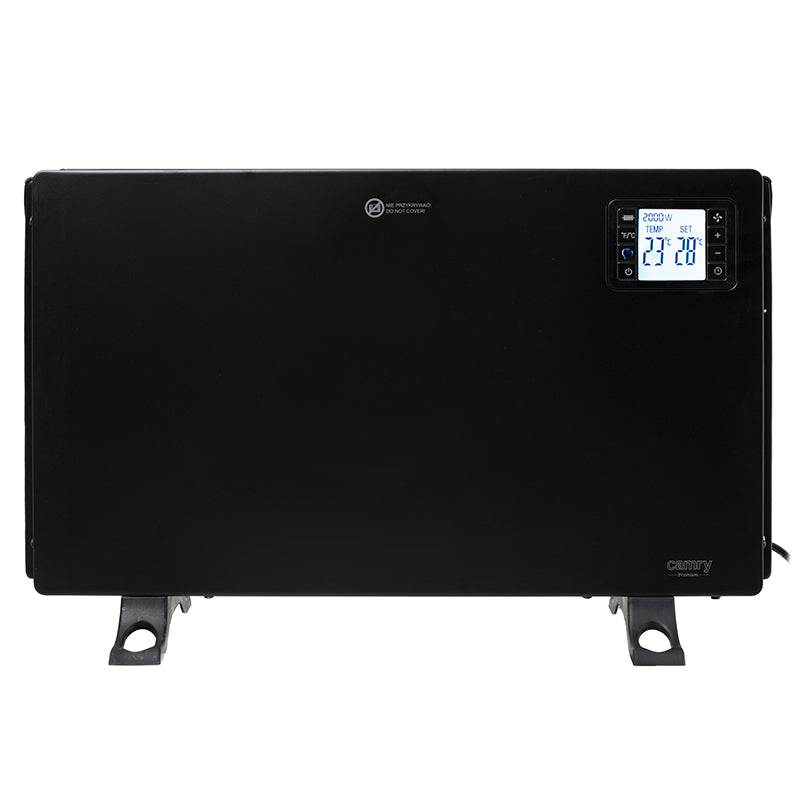 Convector electric cu telecomandă și panou LCD, 2000 W Camry CR7739
