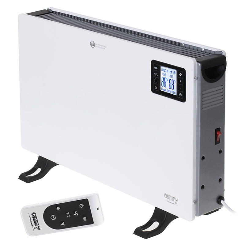 Convector electric cu telecomandă și panou LCD, 2000 W Camry CR7739