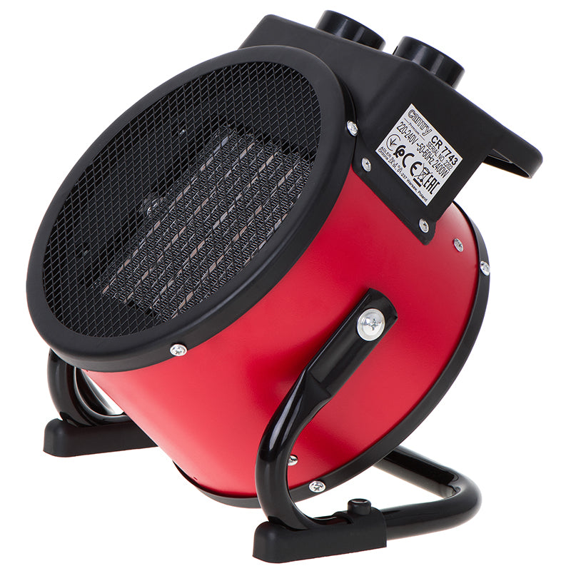 Aerotermă ceramică cu 2 trepte de putere de 2400 W și carcasă metalică Camry CR7743