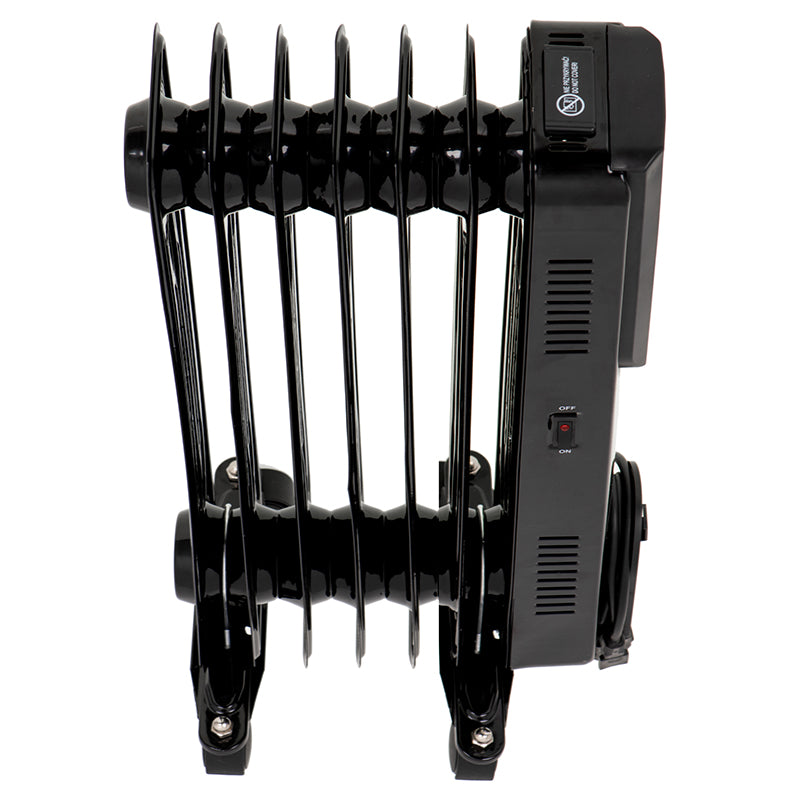 Radiator cu ulei, 7 elementi, LED, 1500 W, telecomandă, Camry CR7812