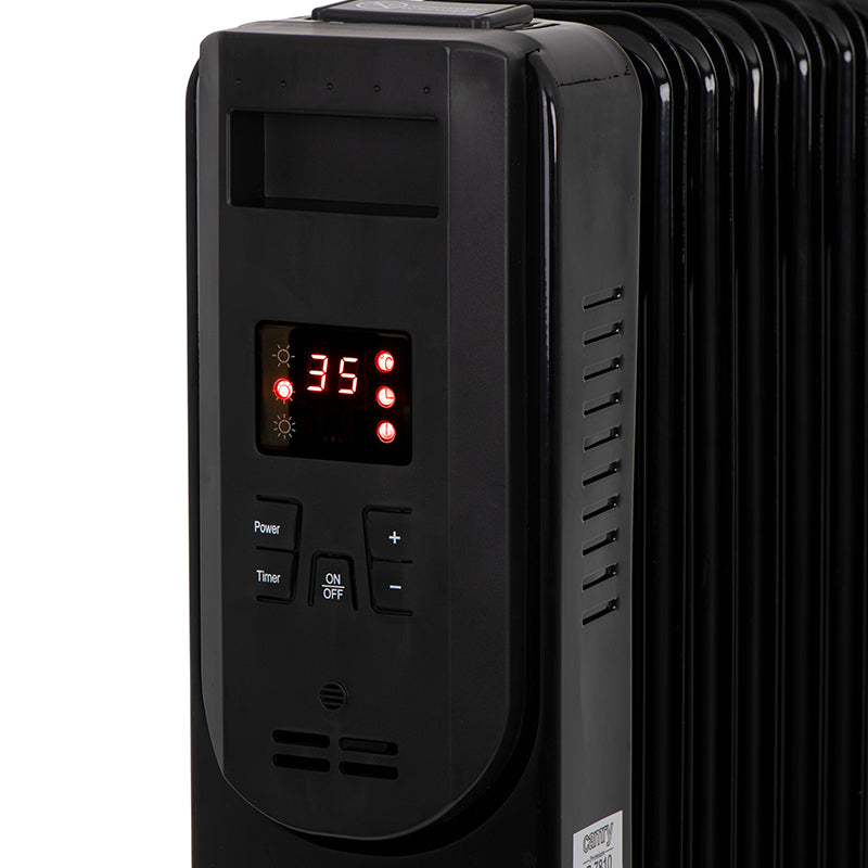 Radiator ulei 13 elementi 2500 W cu display LED și telecomandă Camry CR7814