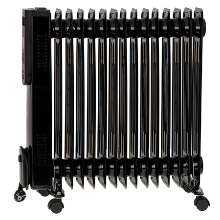 Radiator cu ulei, 15 elementi, 2500 W, afișaj LED, telecomandă Camry CR7820