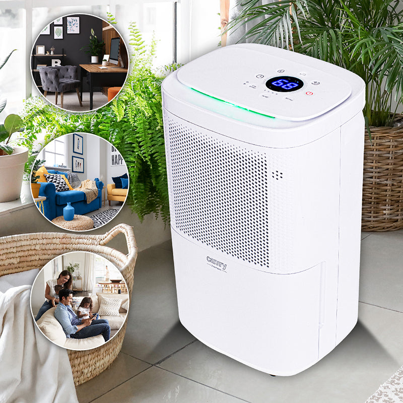 Dezumidificator aer cu compresor, LCD, 10 l, 200 W, Camry CR7851