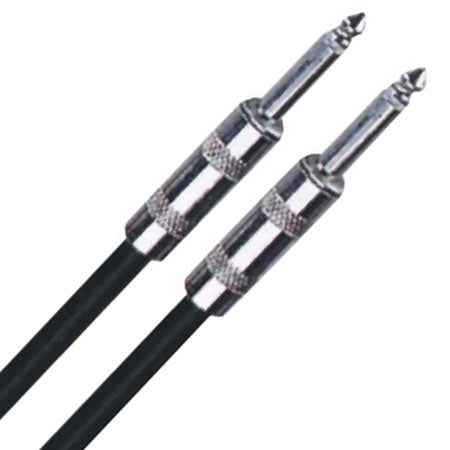 Cablu pentru difuzoare cu mufe jack mono 6,3 mm și lungime de 15 m Ibiza Sound CS15JJ
