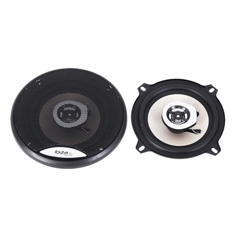 Set 2 difuzoare auto de 13 cm cu 2 căi, 80 W RMS și 4 ohmi Ibiza Light CSP5002B