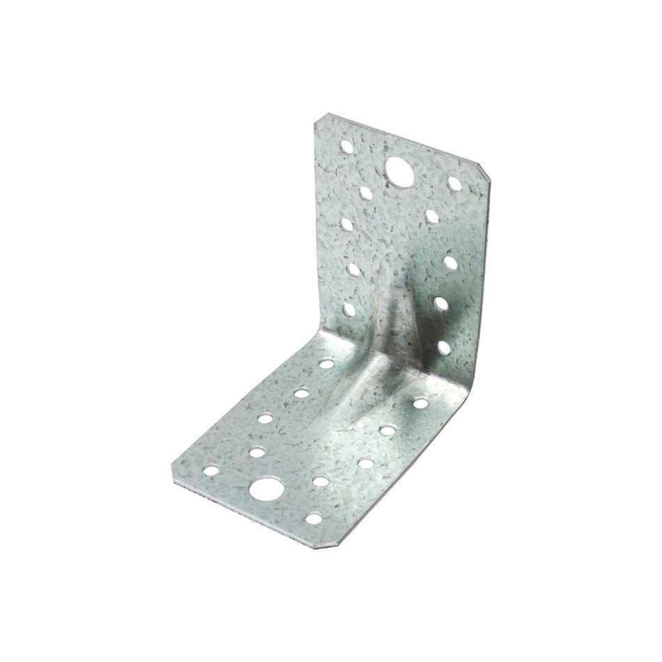 Colțar ranforsat 90 × 90 × 65 mm cu grosime de 2,0 mm